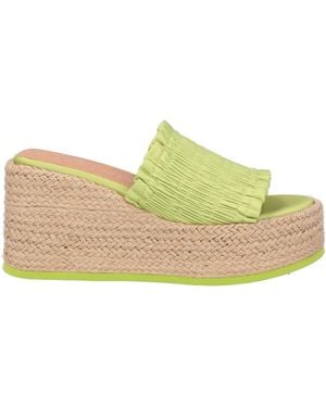 Ganni Espadrilles Textile Fibers - Green
