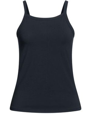 Alpha Studio Midnight Tank Top Cotton, Elastane - Blue