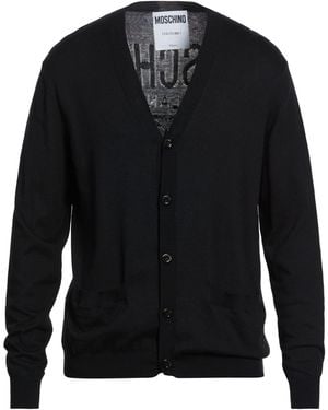 Moschino Couture Cardigan Cotton, Cashmere - Black