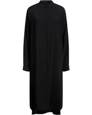 Isabel Benenato Midi Dress - Black