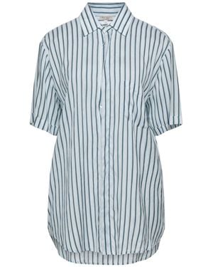 HER SHIRT HER DRESS Shirt - Blue