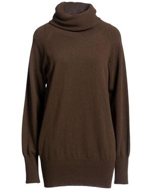 Malo Rollkragenpullover - Braun