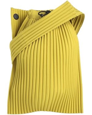 Issey Miyake Bolso Con Bandolera - Amarillo