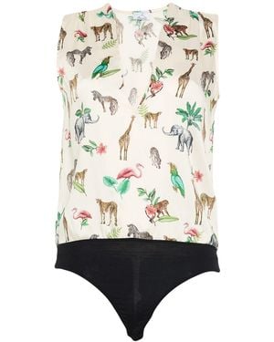 Berna Bodysuits - White