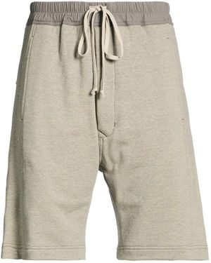 Rick Owens Shorts & Bermuda Shorts Cotton, Polyester - Grey