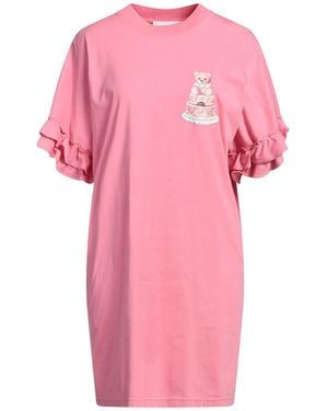 Moschino Couture Mini Dress Cotton - Pink