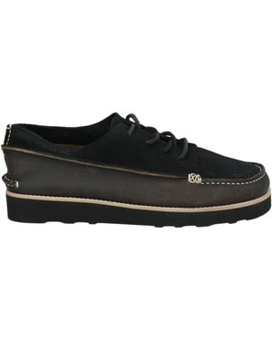 Yogi Footwear X Universal Works Lace-Up Shoes Leather - Black