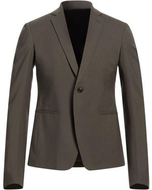 Rick Owens Blazer Virgin Wool, Elastane - Black