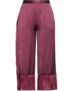 SIMONA CORSELLINI Trouser - Red