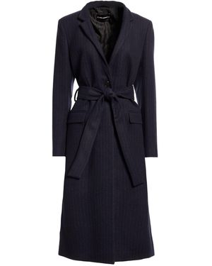 KARL LAGERFELD Midnight Coat Recycled Wool, Polyamide - Blue