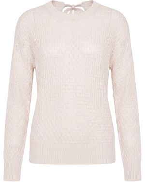 Fedeli Sweater Cashmere, Linen - Pink
