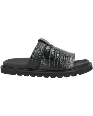Giovanni Conti Sandals Leather - Black