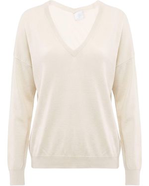 Eleventy Sweater Wool - White
