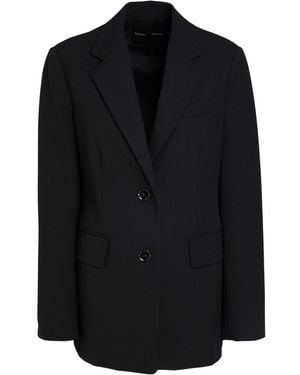 Proenza Schouler Blazer Virgin Wool, Nylon, Elastane - Black