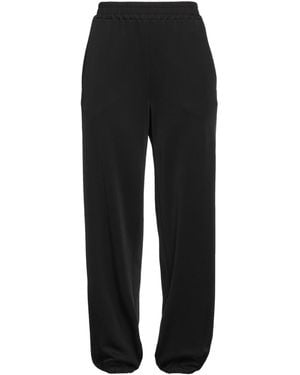 Jil Sander Trousers Viscose, Virgin Wool, Polyamide, Elastane - Black