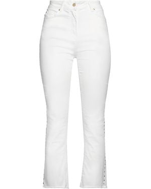 Clips More Pants Cotton, Elastane - White