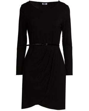 Liu Jo Mini Dress Viscose, Elastane - Black