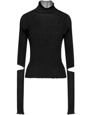 DES_PHEMMES Turtleneck - Black