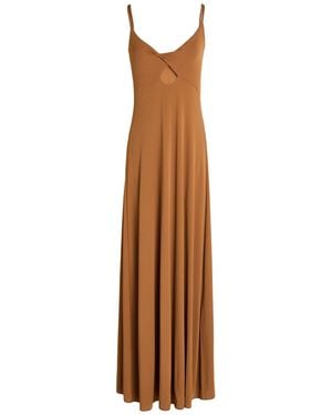 Erika Cavallini Semi Couture Maxi Dresses - Brown