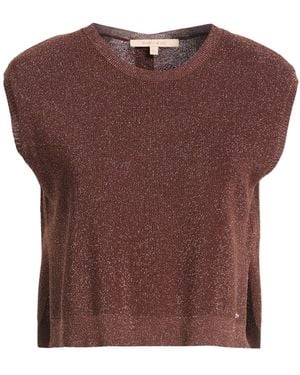 White Wise Jumper - Brown