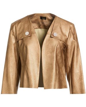 Siste's Capsule Jacket Polyurethane, Viscose - Brown