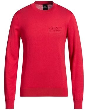 ARMANI EXCHANGE Jumpers - Red