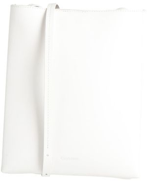 Calvin Klein Cross-Body Bags - White