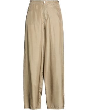 Jucca Khaki Pants Silk - Natural