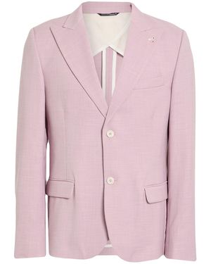 Daniele Alessandrini Blazer Polyester, Viscose, Elastane - Pink