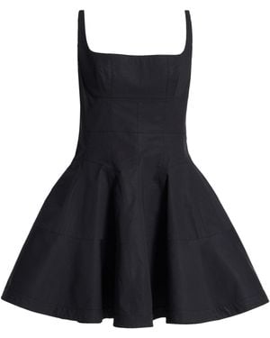 Giovanni bedin Mini Dress Cotton, Elastane - Black