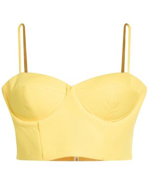 ACTUALEE Tops - Yellow