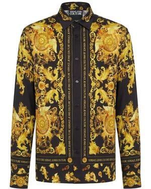 Versace Jeans Couture Shirt Viscose - Yellow