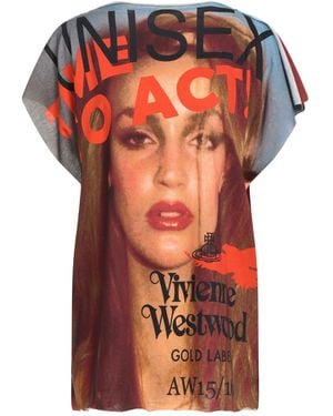 Vivienne Westwood Burgundy T-Shirt Cotton - Orange