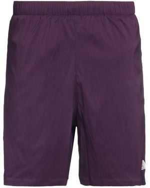 SOUKUU by THE NORTH FACE x UNDERCOVER Shorts & Bermuda Shorts Nylon, Elastane - Purple