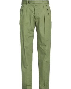 Incotex Trousers Cotton, Elastane - Green