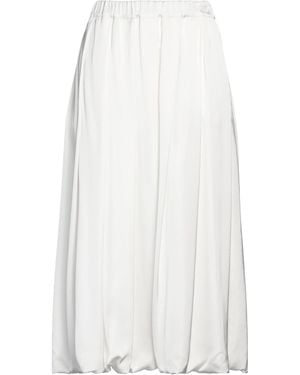スカート FABIANA FILIPPI WHITE VISCOSE SKIRT Fabiana Filippi Viscose Skirt in White | Lyst
