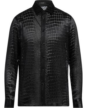 Versace Shirt Viscose, Silk - Black