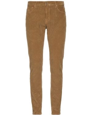 Jacob Cohen Camel Pants Cotton, Elastane - Natural