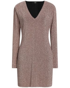 SEVENTY VENEZIA Mini Dress Polyester, Polyamide, Elastane - Brown