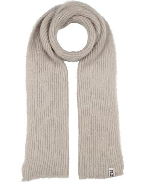 Ottod'Ame Taupe Scarf Acrylic, Mohair Wool, Polyamide - Natural