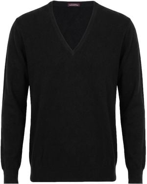 Ballantyne Sweater Merino Wool - Black