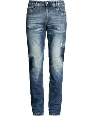 Bikkembergs Jeans Cotton, Elastane - Blue