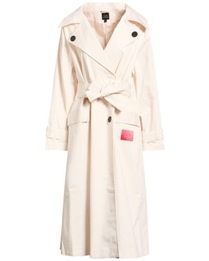 ARMANI EXCHANGE Overcoats & Trench Coats - Natural