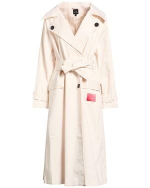 ARMANI EXCHANGE Overcoats & Trench Coats - Natural