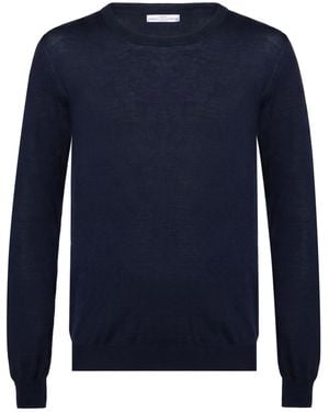 Daniele Alessandrini Jumper Merino Wool - Blue