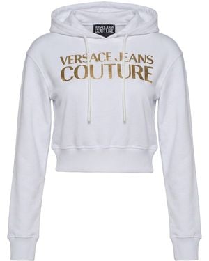 Versace Jeans Couture Sweatshirt Cotton - White