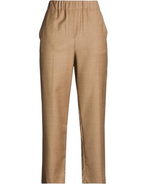 Weekend by Maxmara Trousers Virgin Wool, Elastane - Natural