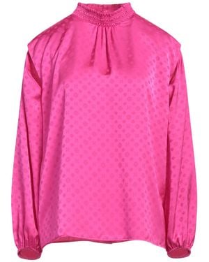 Maje Fuchsia Top Polyester - Pink