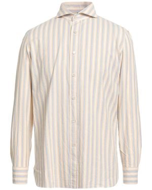 Luigi Borrelli Napoli Shirt Cotton - White