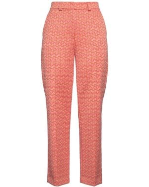 SEVENTY VENEZIA Trousers Polyester, Polyamide, Elastane - Red